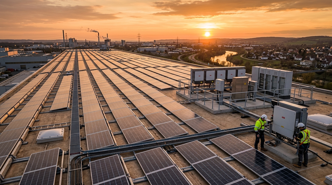 Industrial Rooftop Solar in Bangladesh: Net Metering Guidelines, SREDA Approvals & Deye Inverter Integration